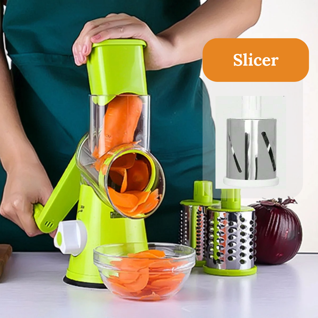 SliceEasePro™ Tabletop Rotary Grater