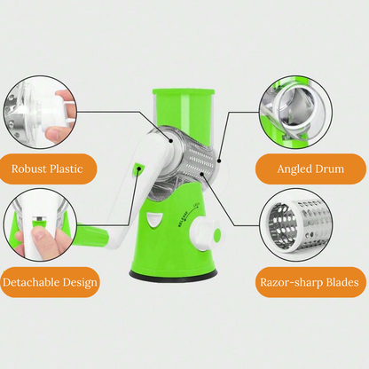 SliceEasePro™ Tabletop Rotary Grater