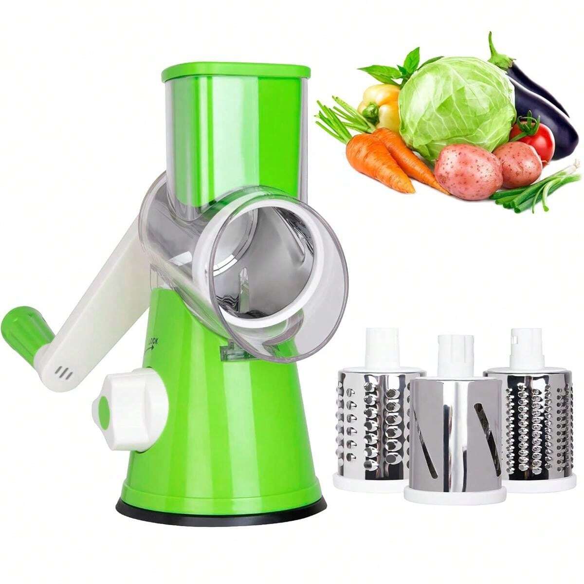 SliceEasePro™ Tabletop Rotary Grater